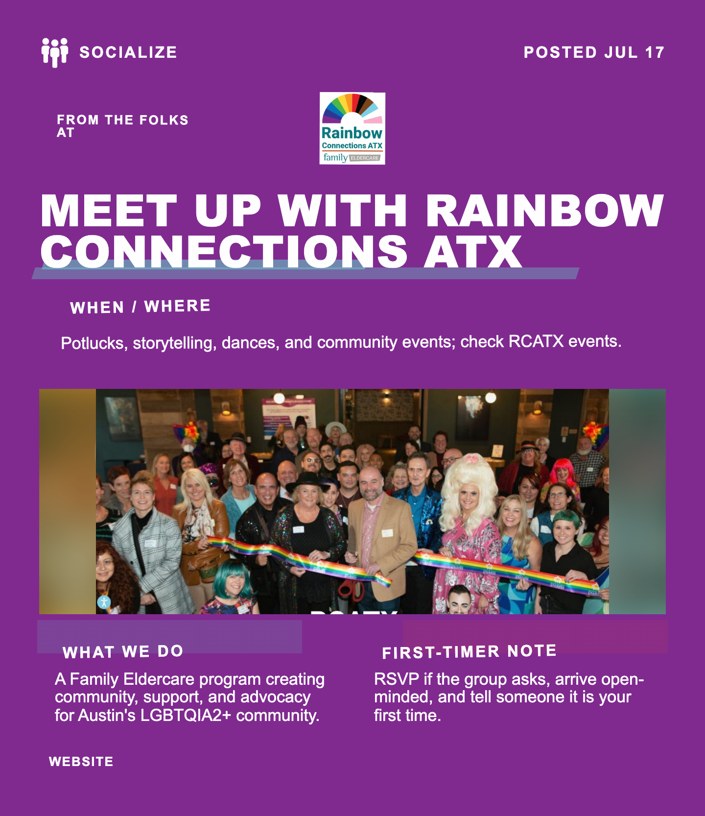 Meet up with Rainbow Connections ATX